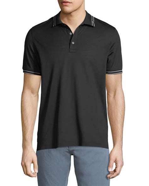 ferragamo men's polo shirts.